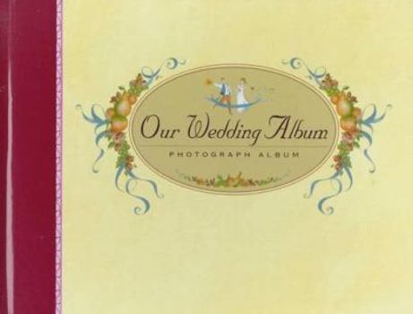 Hardcover A Wedding Keepsake: A Personal Journal and Photograph Album Book