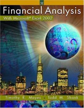 Paperback Financial Analysis with Microsoft Excel 2002 Book