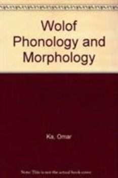 Paperback Wolof Phonology and Morphology Book