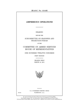 Paperback Amphibious operations Book