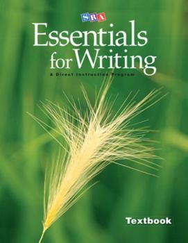 Hardcover Sra Essentials for Writing Textbook Book