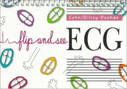 Spiral-bound Flip and See ECG Book