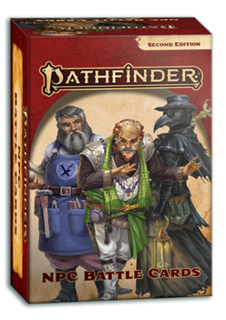 Board Game Pathfinder Npc Battle Cards (P2) Book