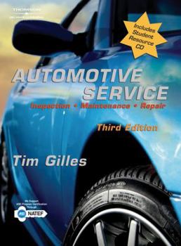 Hardcover Automotive Service: Inspection, Maintenance, Repair [With CDROM] Book