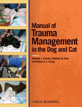 Paperback Manual Trauma Mgmt of the Dog Book