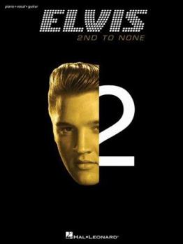 Paperback Elvis - 2nd to None Piano, Vocal and Guitar Chords Book