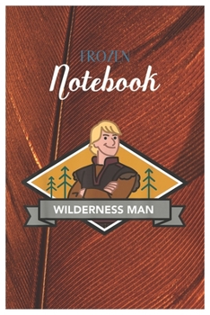 Frozen Notebook: Disney Frozen Elsa Boho Illustration Lineart Graphic Disney Frozen Blank Ruled Elsa Princess Frozen Notebook for Girls with 120 Pages ... for Drawing Doodling or Learning For Kids