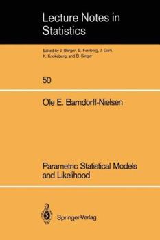 Paperback Parametric Statistical Models and Likelihood Book