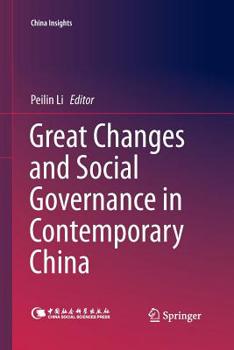Paperback Great Changes and Social Governance in Contemporary China Book