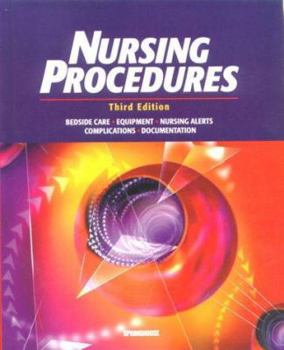 Hardcover Nursing Procedures Book