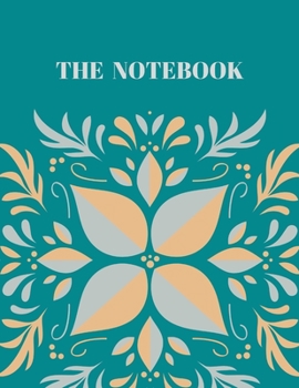 Paperback Glam Series lined Notebook: Daily writing note with motivation quotes in every 12 pages and flower background. Perfect logbook for Gift to yoursel Book