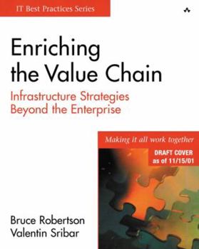 Hardcover Enriching the Value Chain: Infrastructure Strategies Beyond the Enterprise Book