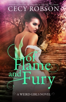 Paperback Of Flame and Fury: A Weird Girls Novel Book