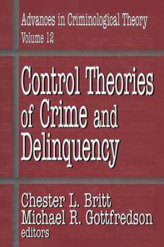Paperback Control Theories of Crime and Delinquency Book