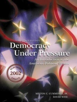 Hardcover Democracy Under Pressure: 2002 Election Update [With Infotrac] Book