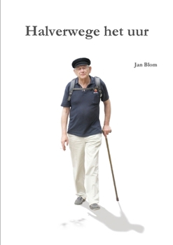 Paperback Halverwege het uur [Dutch] Book