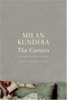 Hardcover The Curtain: An Essay in Seven Parts Book