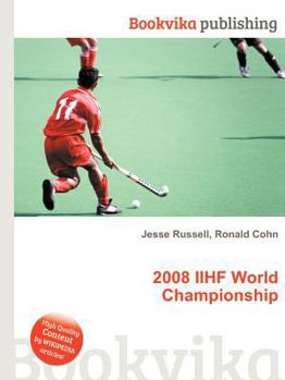 Paperback 2008 Iihf World Championship Book