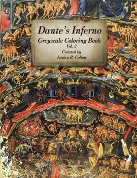 Paperback Dante's Inferno: Purgatorio & Paradiso Greyscale Coloring Book