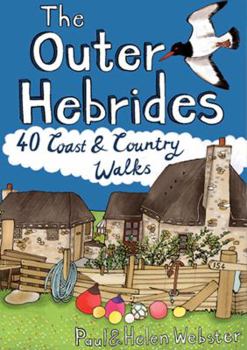 Paperback Outer Hebrides 40 Coast & Country Walks Book