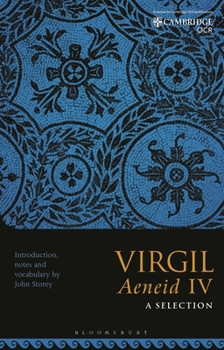 Paperback Virgil Aeneid IV: A Selection Book