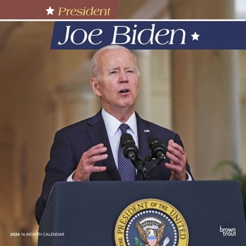 Calendar President Joe Biden 2024 Square Book