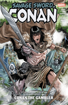 Paperback Savage Sword of Conan: Conan the Gambler Book
