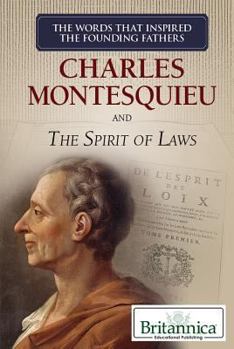 Library Binding Charles Montesquieu and the Spirit of Laws Book