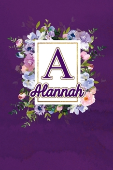 Paperback A - Alannah: Monogram initial A Alannah notebook / Journal: Personalized Name Letter gifts for girls, women & men: School gifts for Book