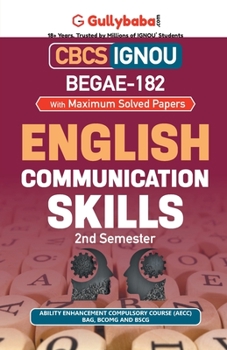 Paperback BEGAE-182 English Communication Skills Book