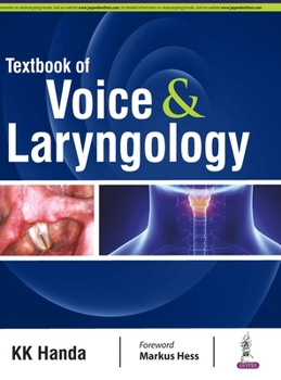 Hardcover Textbook of Voice & Laryngology Book