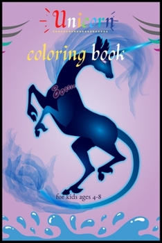 Paperback Unicorn coloring book for kids ages 4-8: A Fun Kid Workbook Game For Learning, Coloring, Dot To Dot, Mazes, Word Search and More Book