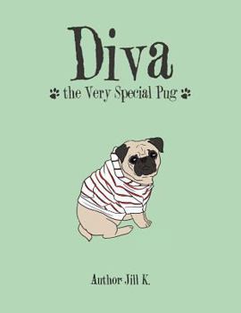 Paperback Diva the Very Special Pug Book