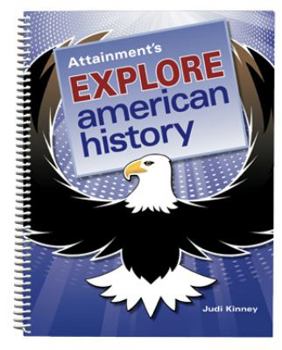 Spiral-bound Explore American History Book