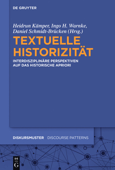 Hardcover Textuelle Historizität [German] Book