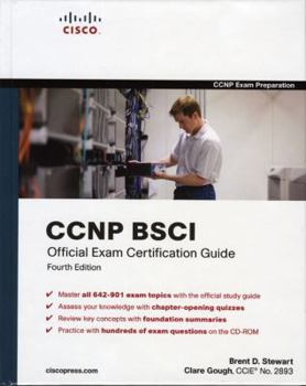 Hardcover CCNP BSCI Official Exam Certification Guide [With CDROM] Book