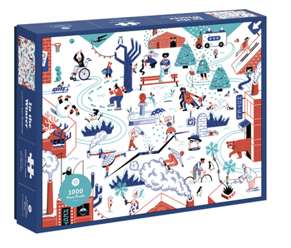 Misc. In the Winter: 1000 Piece Puzzle Book