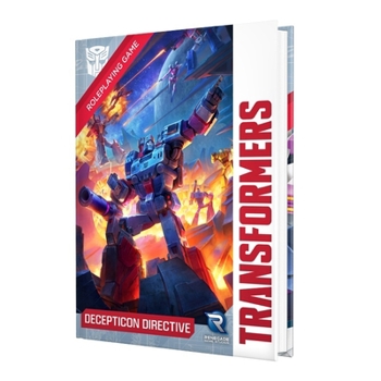 Board Game Transformers Roleplaying Game Decepticon Directive Sourcebook Book