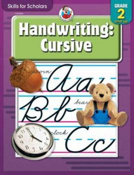 Paperback Skills for Scholars Handwriting: Cursive Book
