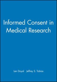 Hardcover Informed Consent in Medical Research Book