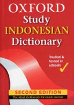 Paperback Oxford Study Indonesian Dictionary Book