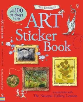 Paperback Art Sticker Book