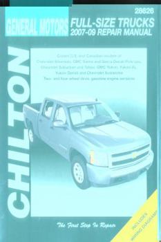 Paperback GM Full-Size Trucks, 2007-2009 Book