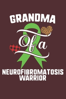 Grandma Of A Neurofibromatosis Warrior: Neurofibromatosis Awareness Leopard Buffalo Plaid Family Gift
