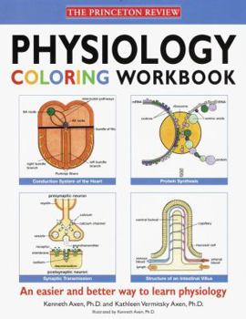 Paperback Physiology Coloring Workbook Book