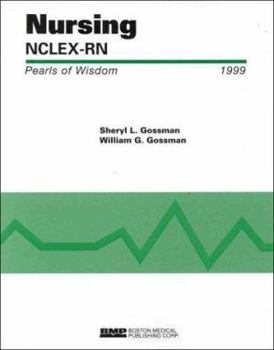 Paperback Nursing NCLEX-RN: Pearls of Wisdom, 1999 Book