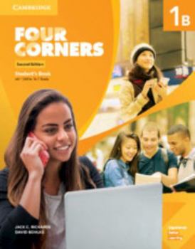 Paperback Four Corners Level 1b Student's Book with Online Self-Study Book