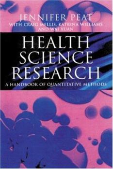 Paperback Health Science Research: A Handbook of Quantitative Methods Book