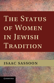 Paperback The Status of Women in Jewish Tradition Book
