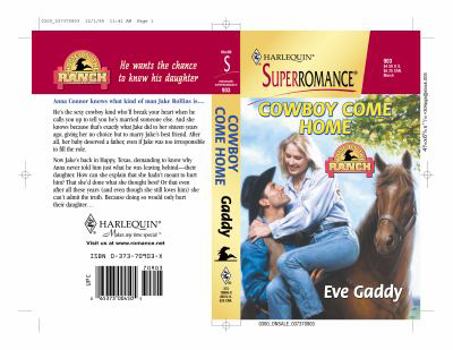 Mass Market Paperback Cowboy Come Home Book